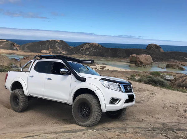 NP300/D23 Navara 4" Stainless Steel Snorkel