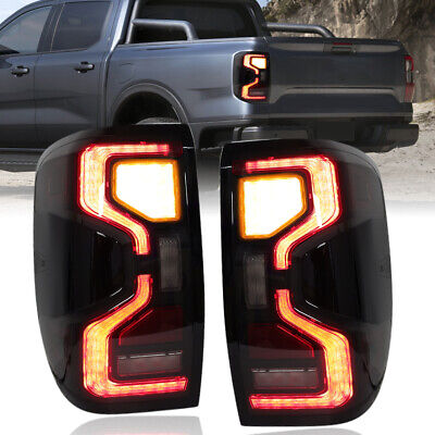 Smoked LED Tail Lights for Ford Ranger T9 (2022-2024)