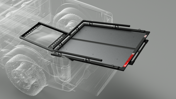 X Tray Aluminum Heavy Duty Pull-out Ute Tray System Ford Ranger Next Gen