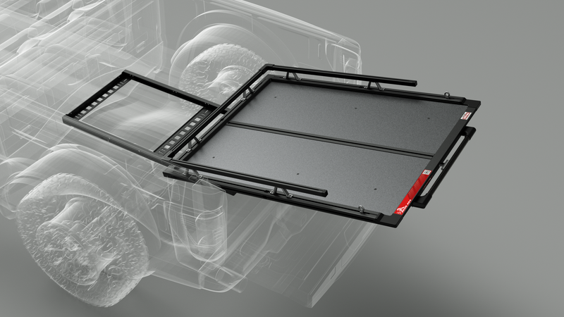 X Tray Aluminum Heavy Duty Pull-out Ute Tray System Ford Ranger Next Gen